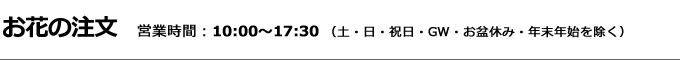 お花の注文・お花の配達　福テレ　フラワー